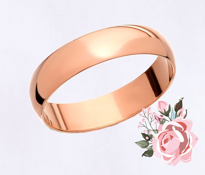 Rose Gold Wedding Rings