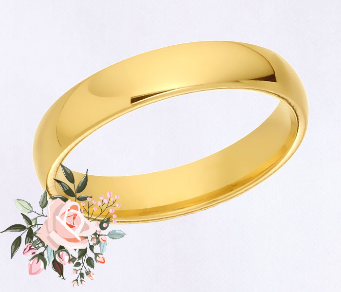 Yellow Gold Wedding Rings