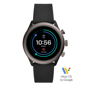 Fossil Sport FTW4019 Smartwatch – Black Silicone – 43mm - W10187