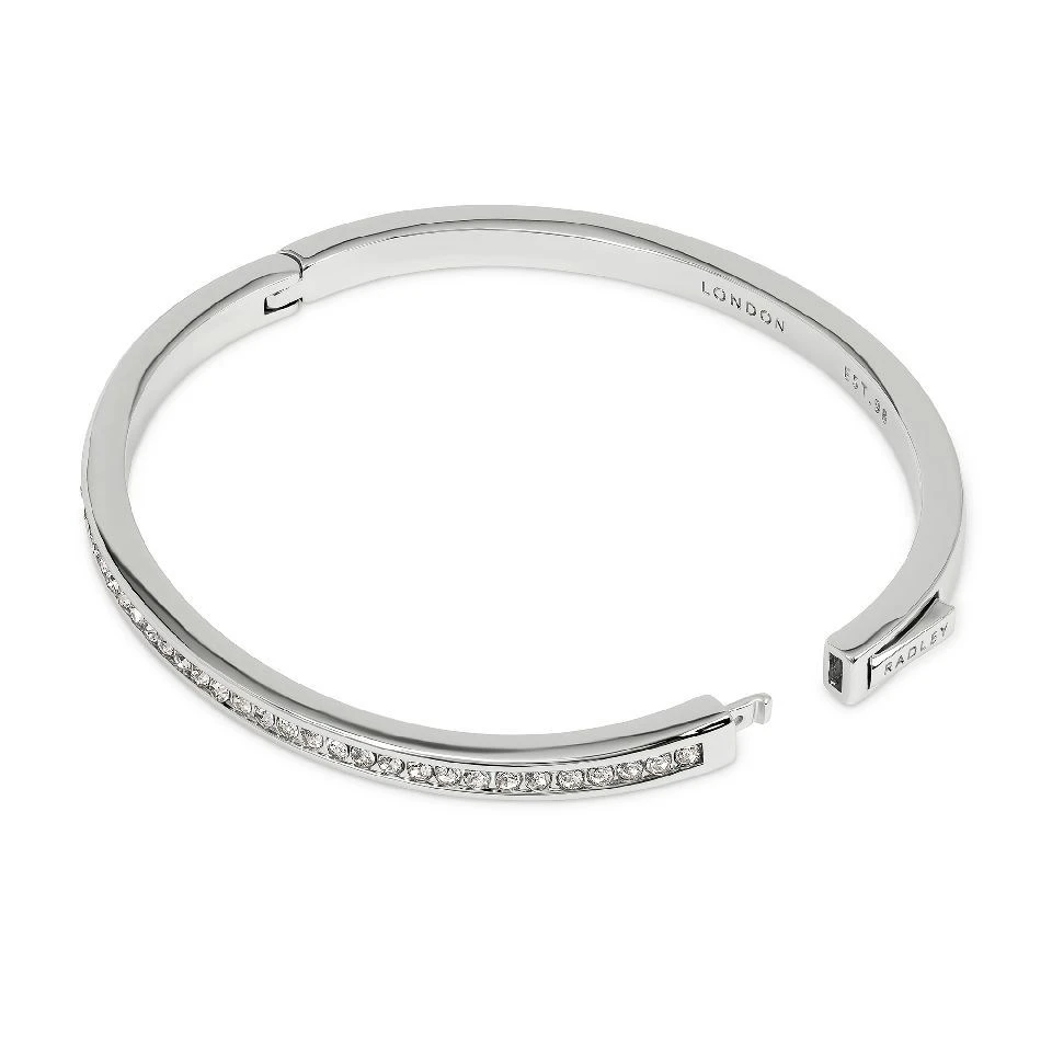 Radley RYJ3554S Gold Tone Heart CZ Bangle - J81943 | F.Hinds Jewellers