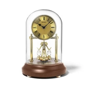 Rhythm Chrome Finish Anniversary Clock - C3098 | F.Hinds Jewellers