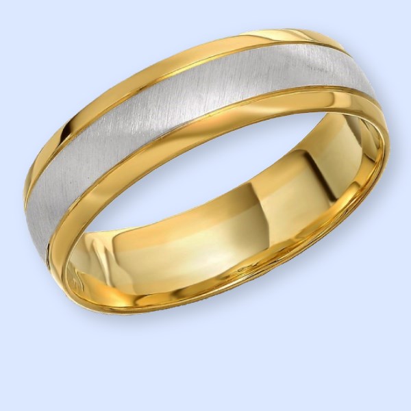 Multi Gold Wedding Ring