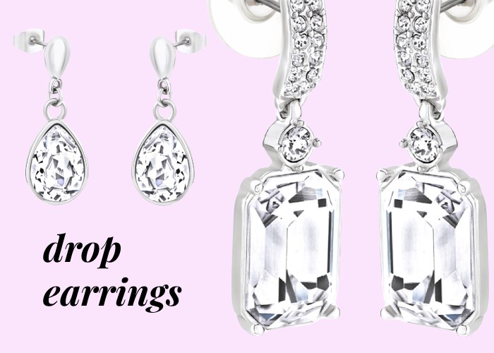 Crystal Allure Drop Earrings