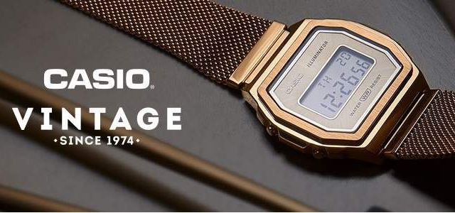 Casio Vintage Watches, Casio Digital Watch | F.Hinds Jewellers