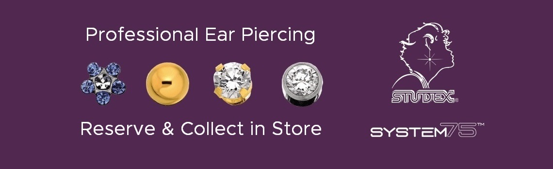 Studex Ear Piercing Gold Studs Ear Piercing Earrings Uk F Hinds Jewellers