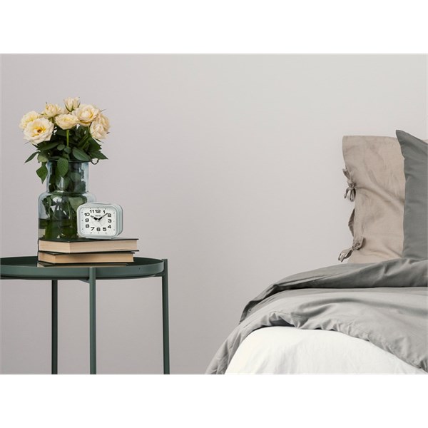 Seiko QHK050S Silver LumiBrite Alarm Clock C0769 F.Hinds Jewellers