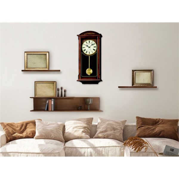 Seiko QXH030B Oak Pendulum Chiming Wall Clock C7165 F.Hinds Jewellers