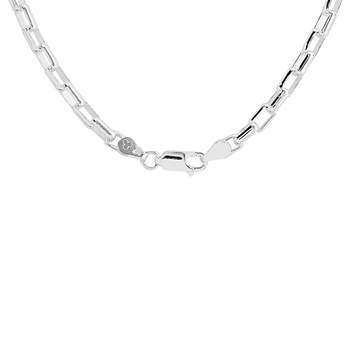 Silver Open Box Chain - 22in - F9317 | F.Hinds Jewellers