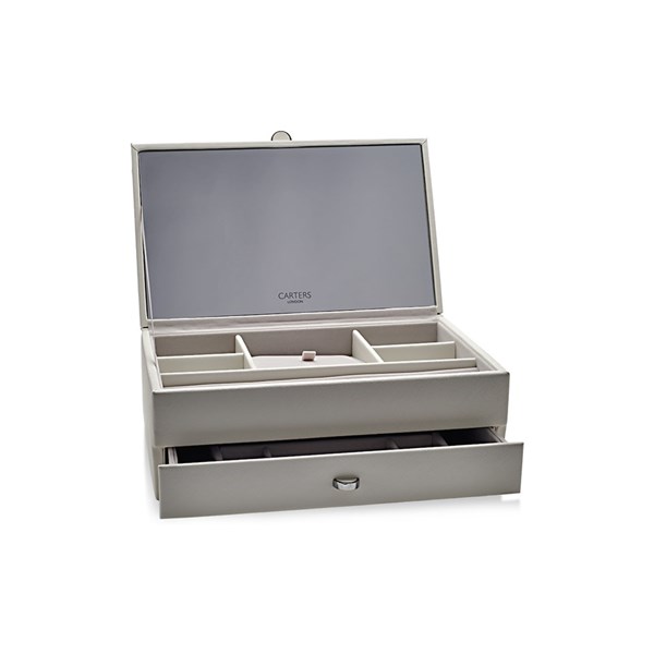 Carters Of London Chalk White Jewellery Box P5866 F.Hinds Jewellers