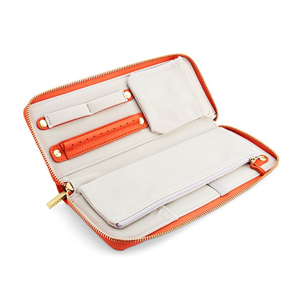 Stackers Orange Travel Jewellery Roll P5892 F.Hinds Jewellers