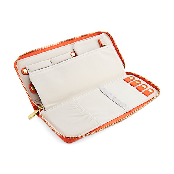 Stackers Orange Travel Jewellery Roll P5892 F.Hinds Jewellers