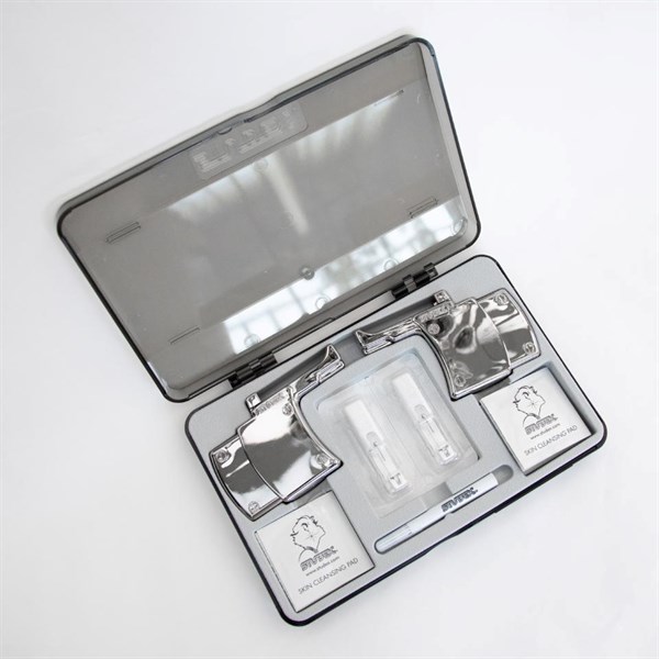 9ct Gold Rainbow Cubic Zirconia Ear Piercing Studs 3mm S75915 F Hinds Jewellers