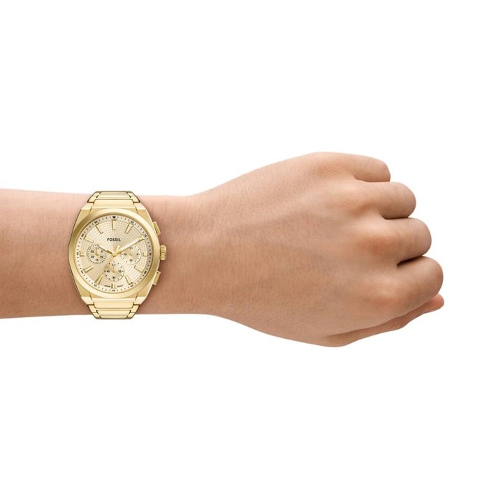 Everett FS6119 Analog-Chronograph Watch in Gold