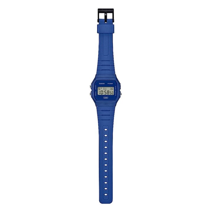 CASIO VINTAGE Mod. F-91 BIO RESIN STRAP - BLUE main image 1
