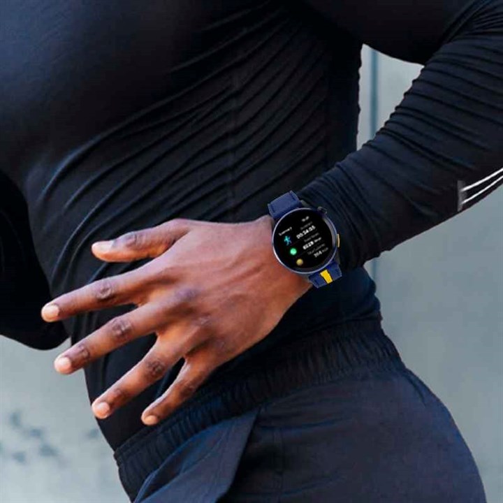 Reflex Orologio Giallo Gomma Con Ghiera Rotante