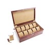 Windsor Brown Leather 10 Piece Watch Box - A19129 Alternative Image