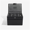 Stackers Black Cufflink And Watch Box - A1995 Alternative Image