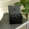 Stackers Black Cufflink And Watch Box - A1995 Alternative Image