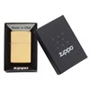 Zippo Classic Solid Brass Lighter - A2671 Alternative Image