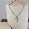 Joseph & George Stainless Steel Cross And Chain - A3422 Alternative Image