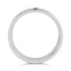 Joseph & George Stainless Steel Cubic Zirconia Ring - A3448 Alternative Image