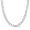 Joseph & George Stainless Steel Curb Necklace - A3454 Alternative Image