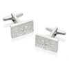 Crystal Set Cufflinks And Tie Slide Set - A4525 Alternative Image