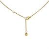 Skagen SKJ1552710 Gold Tone White Glass Necklace - A70248 Alternative Image