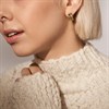 Skagen SKJ1595710 Gold Tone Hoop Earrings - A70264 Alternative Image