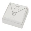 Skagen SKJB1016SET KARIANA Stainless Steel Crystal Necklace and Earrings Set - A70281 Alternative Image