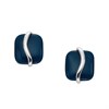 Skagen SKJ1810040 SOFIE Stainless Steel Blue Sea Glass Stud Earrings - A70283 Alternative Image