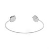 Skagen SKJ1811040 SOFIE Stainless Steel Blue Sea Glass Bangle - A70285 Alternative Image