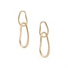 Skagen SKJ5007710 ANYA PEBBLE Gold Tone IP Chain Earrings - A70301 Alternative Image