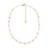 Skagen SKJ1865710 Anja Yellow IP Rose Quartz Necklace - A70303 Alternative Image
