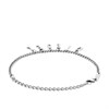 Diesel DX1493040 Stainless Steel Logo Charm Bracelet/Anklet - A9204 Alternative Image
