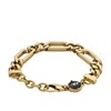 Diesel DX1471710 Stainless Steel Gold Tone IP Bracelet - A9211 Alternative Image