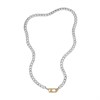 Diesel DX1343040 Stainless Steel and Gold Tone IP Logo Necklace - A9214 Alternative Image