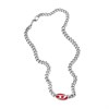 Diesel DX1446040 Stainless Steel Red Logo Necklace - A9217 Alternative Image
