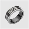 Diesel DX1108060 Stainless Steel Logo Ring - A9221 Alternative Image