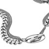 Diesel DX1549040 Steel Triple Strand Necklace - A9224 Alternative Image