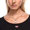 Diesel DX1738040 Steel Logo Necklace - A9229 Alternative Image