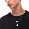 Diesel DX1738040 Steel Logo Necklace - A9229 Alternative Image