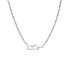 Guess JUMN01300JWSTT/U Silver Tone Tag Lion Neck Chain - A9307 Alternative Image