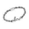 Armani Exchange AXG0123040 Stainless Steel Logo Bracelet - A9549 Alternative Image