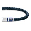 Tommy Hilfiger 2790294 Blue Leather Braided Bracelet - A9616 Alternative Image