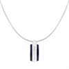 Tommy Hilfiger 2790599 Stainless Steel Blue Enamel Necklace - A9644 Alternative Image
