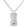 Tommy Hilfiger 2790627 Stainless Steel Tag And Box Chain - A9648 Alternative Image