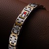 Tommy Hilfiger 2790683 Stainless Steel and Gold Tone Link Bracelet - A9667 Alternative Image