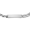 Fossil JF04823040 Stainless Steel ID Bracelet - A97148 Alternative Image