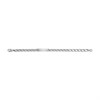 Fossil JF04823040 Stainless Steel ID Bracelet - A97148 Alternative Image